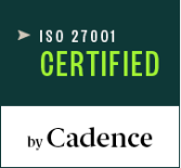 ISO 27001 Certified